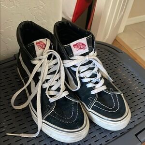 Vans Black and White High-Tops